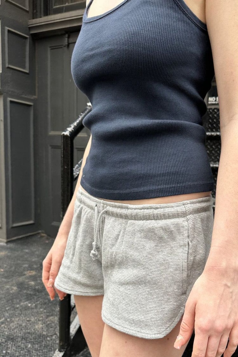 Short Brandy Melville Summer Thermal Grise | AZR-54085090